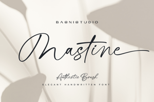 Related font Mastine