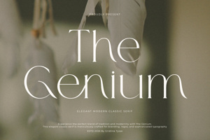 Related font The Genium