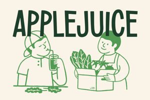 Related font Applejuice