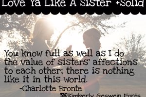 Love Ya Like A Sister