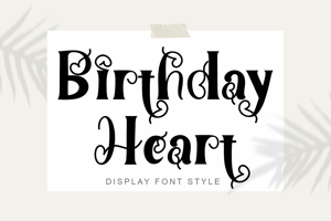 Birthday Heart