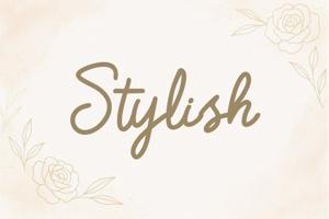 Related font Stylish