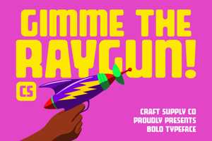Related font CS Raygun
