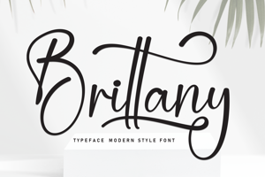Related font Brittany