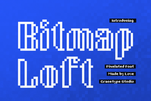 Related font Bitmap Loft