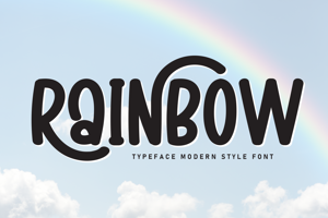 Related font Rainbow