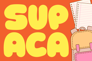 Related font Supaca