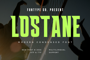 Related font Lostane