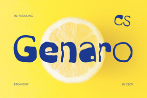 Related font CS Genaro