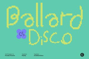 Related font CS Ballard Disco