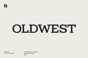 Related font OLDWEST