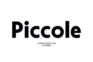 Related font Piccole