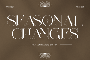 Related font Seasonal Changes