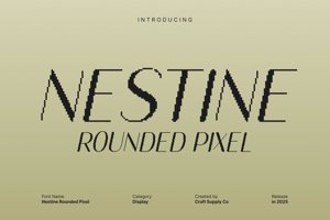 Nestine Rounded Pixel