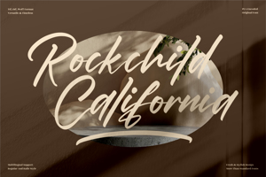 Related font Rockchild California