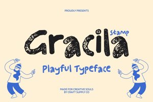 Related font CS Gracila Stamp