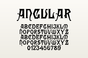 Related font Angular