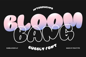 Related font Bloombang Font