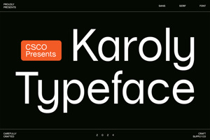 Related font Karoly