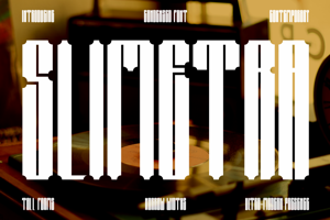 Related font Slimetra