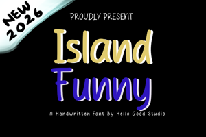 Related font Island Funny