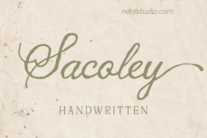 Related font Sacoley
