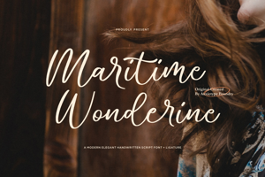 Related font Maritime Wonderine AT