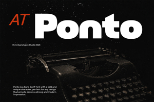 Related font AT Ponto
