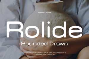 Rolide Rounded Drawn