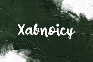 Related font x  Xabnoicy