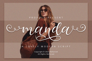 Manda - Modern Script