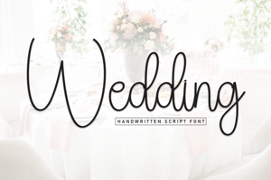 Related font Wedding