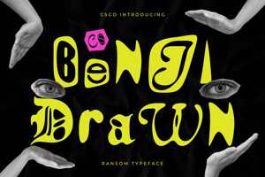 Related font CS Benji Drawn