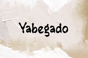 Related font y  Yabegado