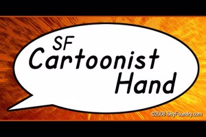 SF Cartoonist Hand