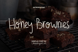 Related font Honey Brownies