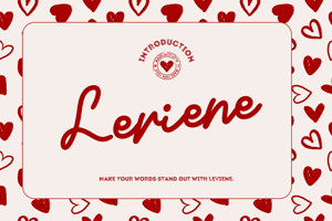 Leviene Handwritten