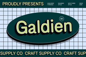 Galdien Rounded 3D