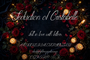 Related font Seduction of Cristabelle