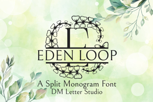 Eden Loop Split Monogram