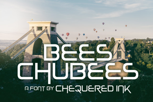 Related font Bees Chubees