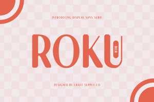 Related font Roku Blur