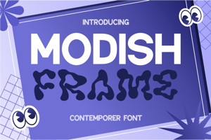 Related font Modish Frame One