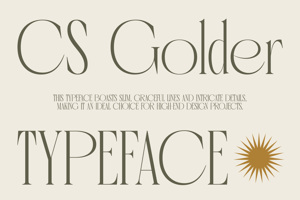 Related font CS Golder