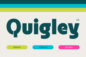 Related font CS Quigley
