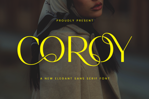 Related font Coroy
