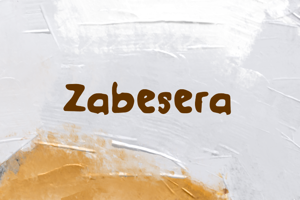 Related font z  Zabesera