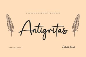 Related font Antigritas