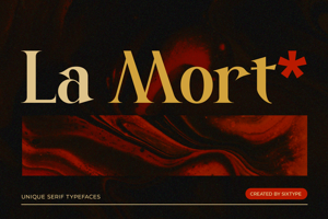 Related font La Mort -