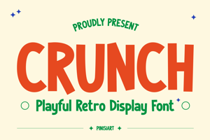Related font CRUNCH